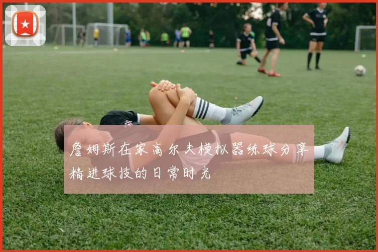 詹姆斯在家高尔夫模拟器练球分享精进球技的日常时光